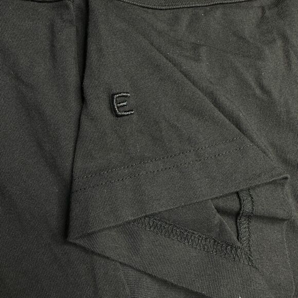 Everlane The Organic Weekend Side Slit Maxi Dress Black Round Neck Women XS NWT - Picture 9 of 12